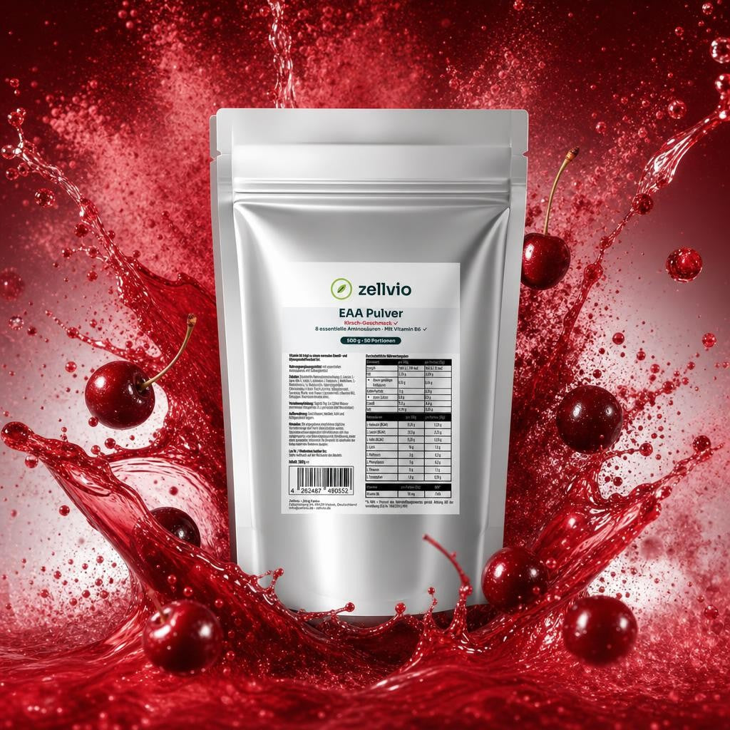 Zellvio EAA Pulver Kirsche, 500 g