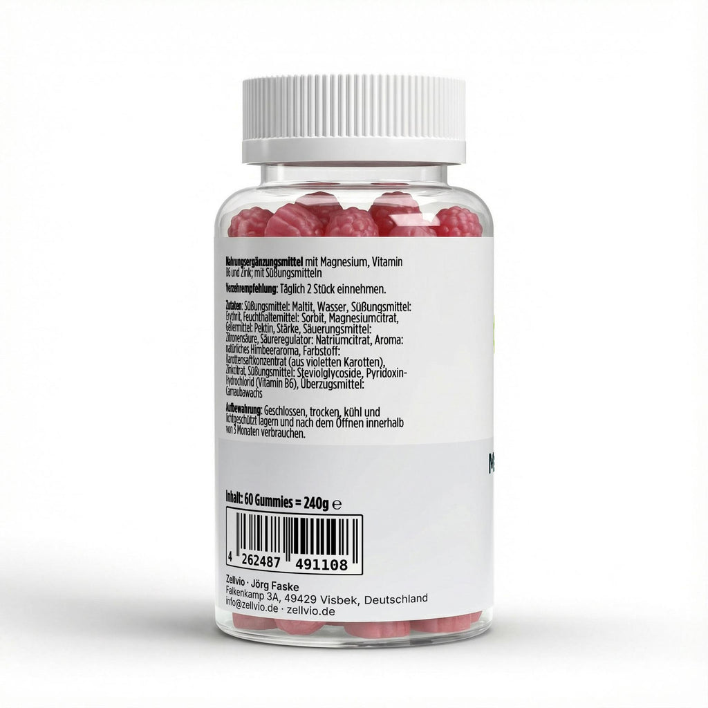 Zellvio Magnesium Gummies im Freien