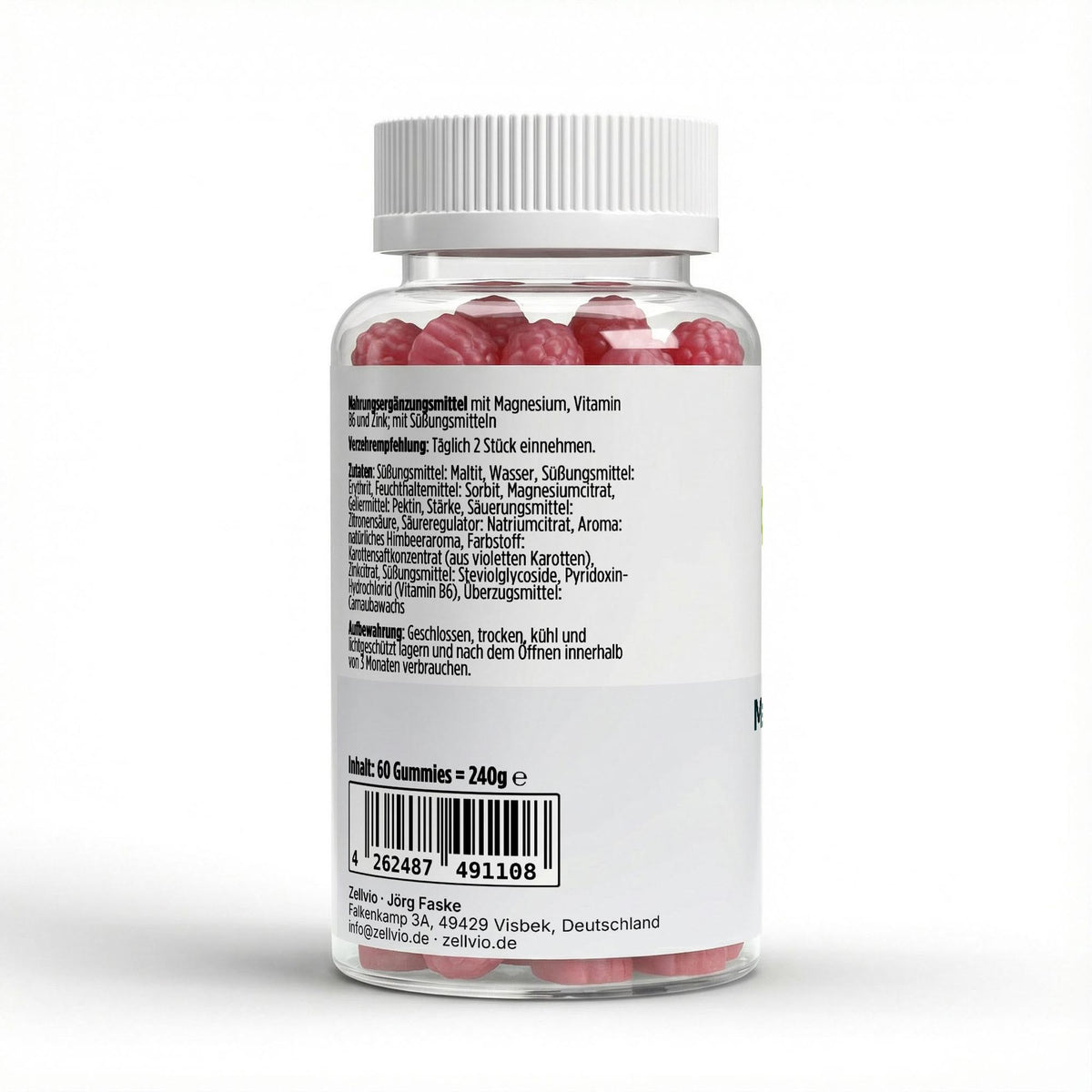 Zellvio Magnesium Gummies im Freien