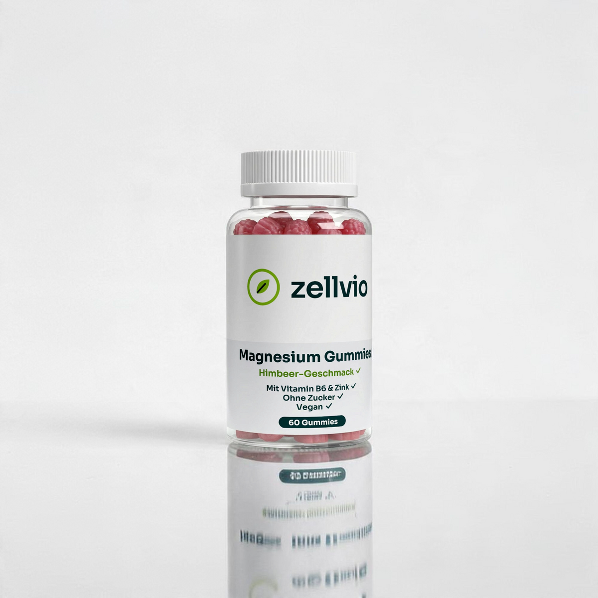 Zellvio Magnesium Gummies – 60 vegane Fruchtgummis