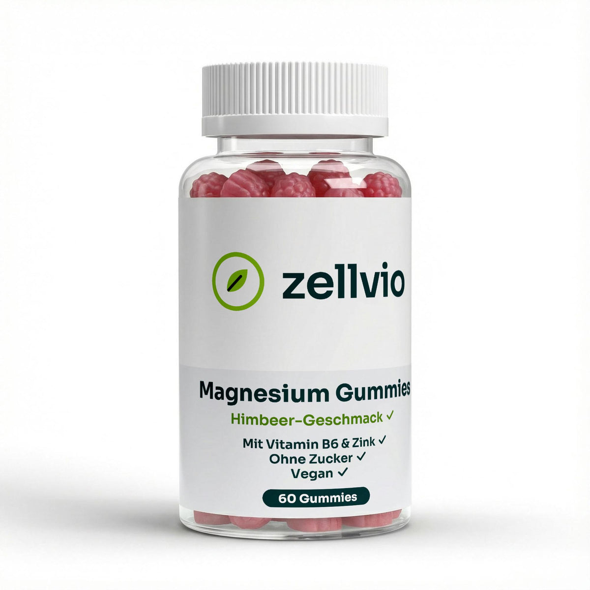Zellvio Magnesium Gummies auf der Fensterbank